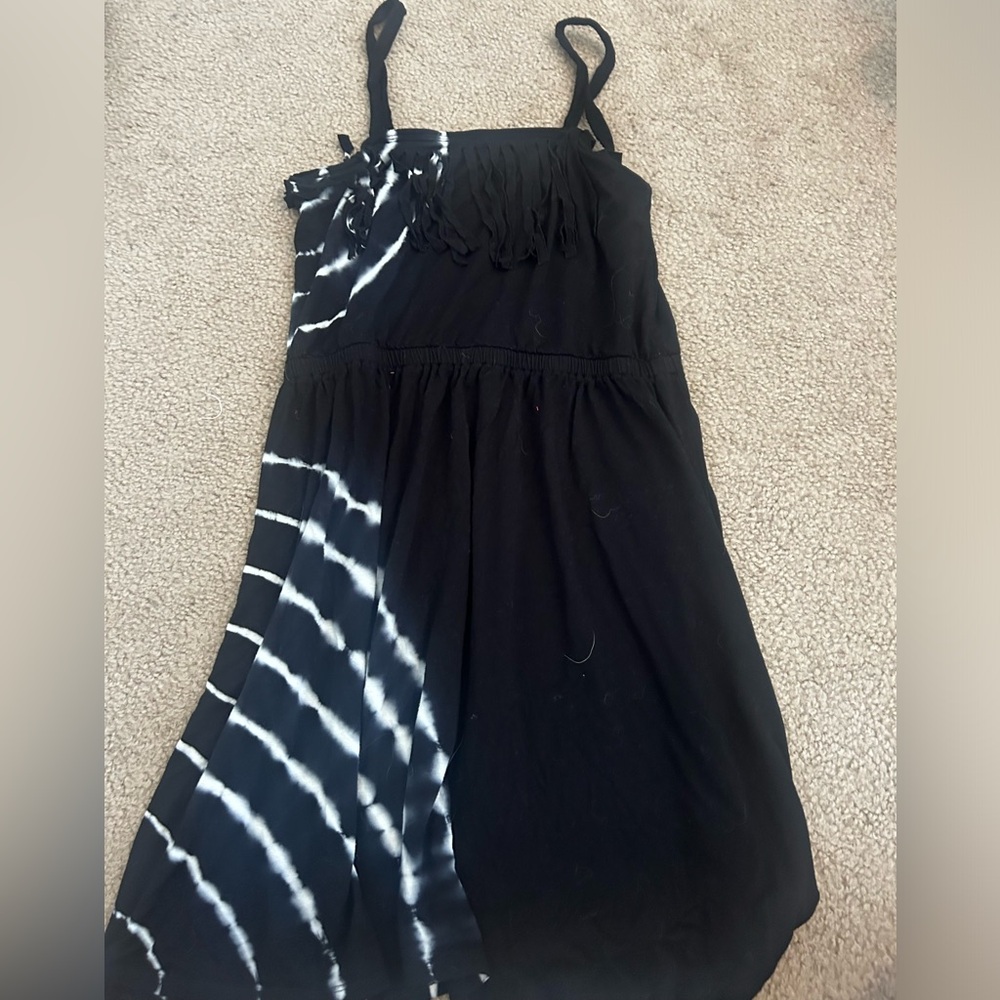 Justice Swim girls 14 tie dye coverup